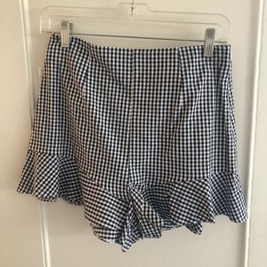 Darling Zara Gingham Shorts